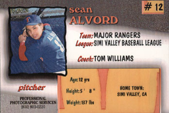 Major Rangers 2002 Back