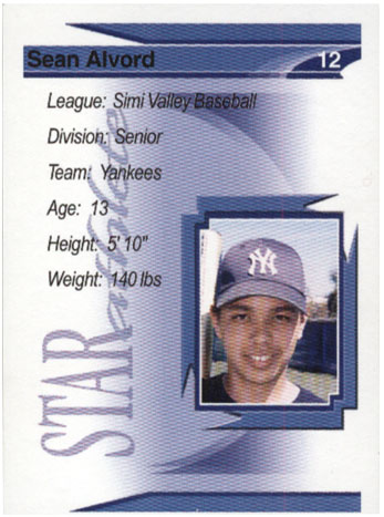 Senior Yankees 2003 Back